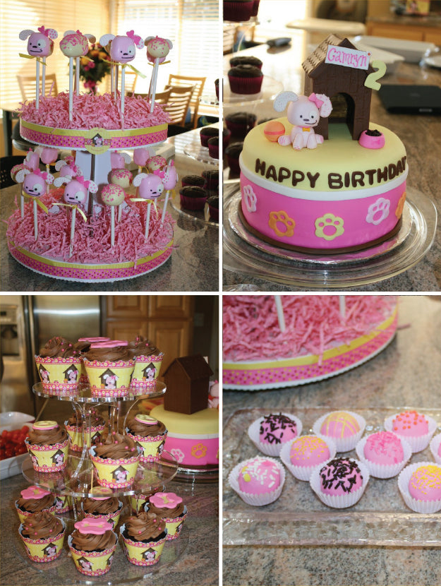 Fun Birthday Party Ideas Featuring Pretty Pink Nails and Girl Puppy Dog Tails