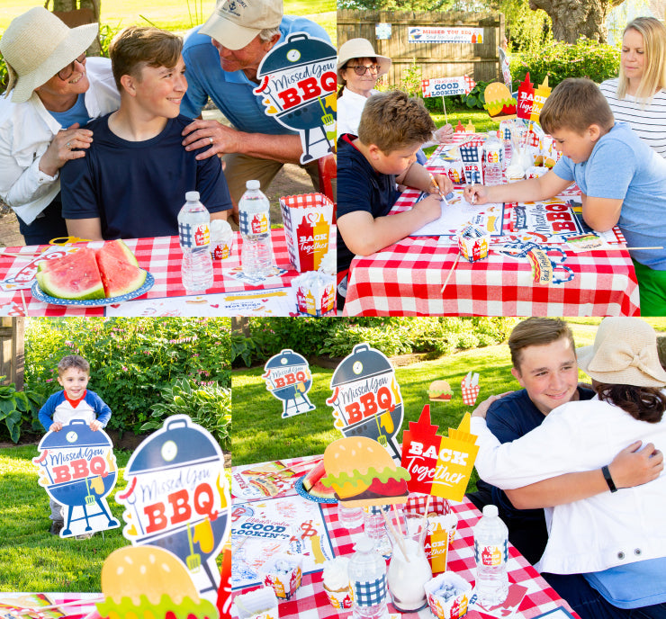 Get back together with a Missed You BBQ summer party!