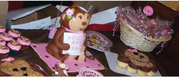 Girl Baby Shower Ideas: Monkey Girl Theme