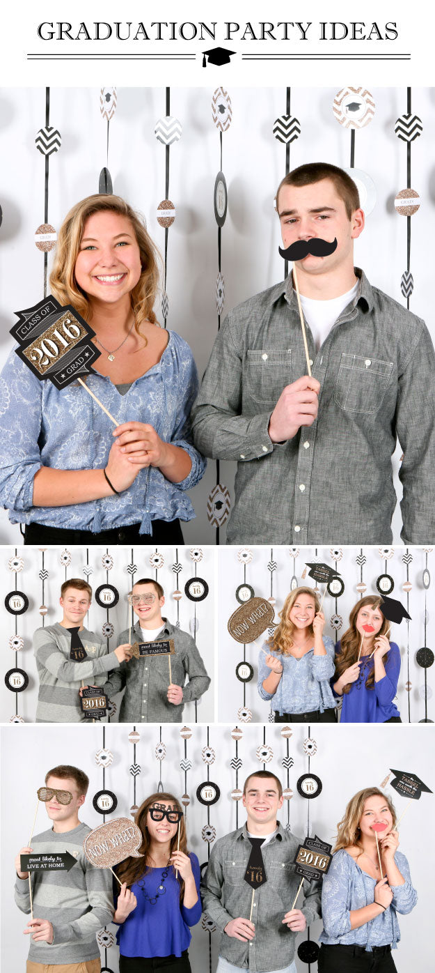 {Free Printables} Photo Booth Props &amp; Ideas