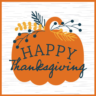 Happy Thanksgiving - Fall Harvest Party Theme