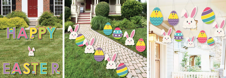 How to style your front lawn for Easter