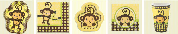 It’s OK to Go Bananas With Monkey Neutral Partyware