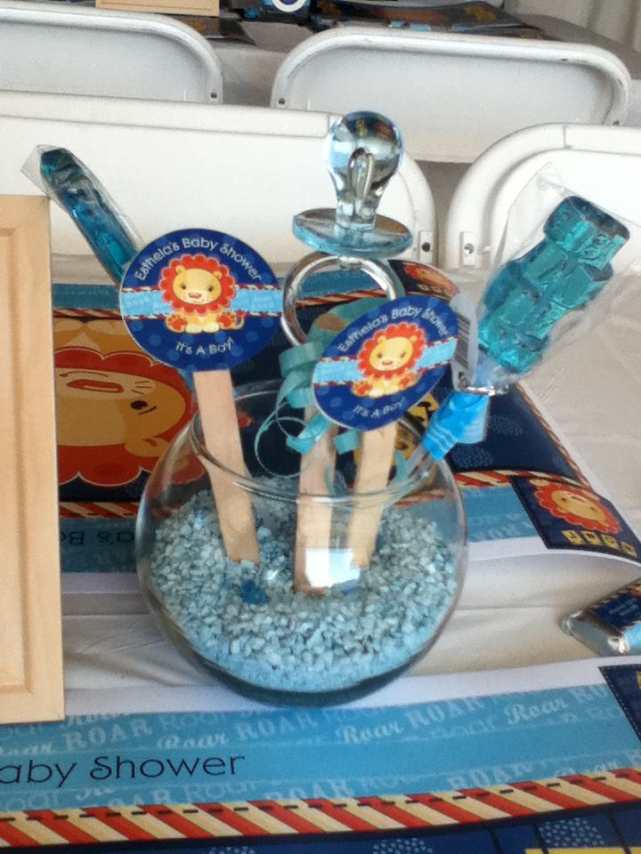 Celebrate Your Cub with an Orange & Blue Lion Baby Shower!