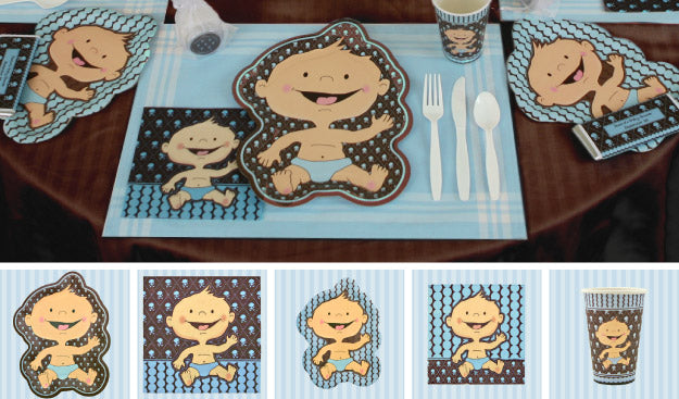 Modern Baby Boy Caucasian Tableware Will Make Your Event Memorable