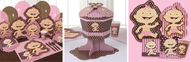 Modern Baby Girl Caucasian Tableware Puts a Trendy Twist on a Traditional Theme