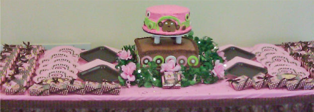 Monkey Girl Baby Shower Ideas