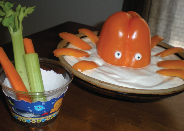 Octopus Dip Recipe: A Fun &amp; Healthy Birthday Party Treat!