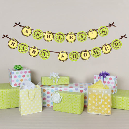 New Personalized Garland Banners are an Instant Favorite