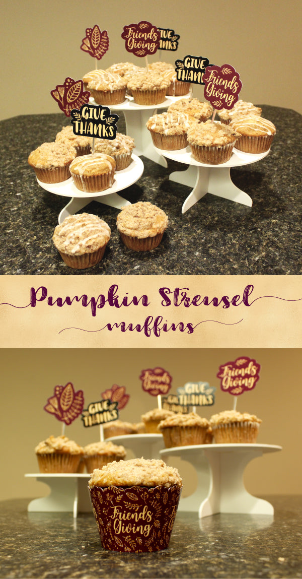 Pumpkin Streusel Muffins - Perfect for Thanksgiving!