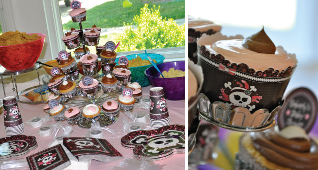 Baby Girls Rock – Celebrate With Skullicious™ - Baby Girl Skull Baby Shower Decorations