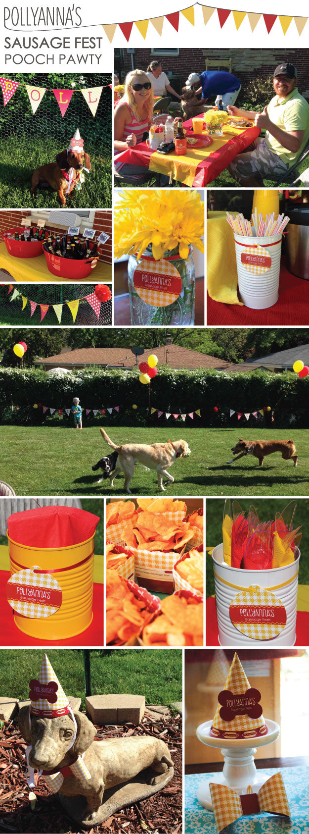 REAL POOCHES | REAL PAWTIES: Pollyanna's Sausage Fest