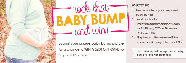 Rock That Baby Bump and Win!