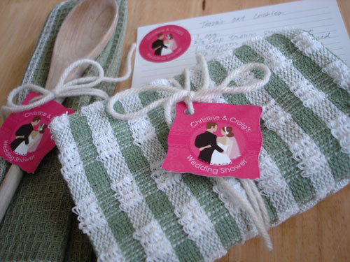 Simple Favors for a Kitchen Wedding Shower