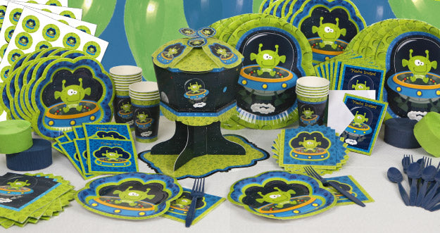 Space Alien Party Ware is Out of This World