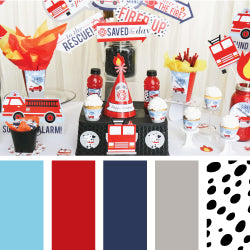 Stop, Drop and PARTY - Fire Truck