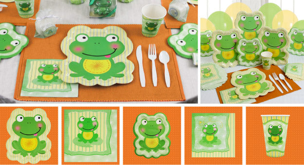 Your Pad Will Be Hoppin’ With Froggy Frog Party Ware