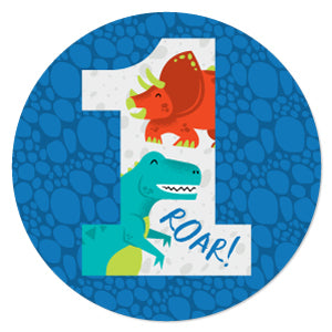 1st Birthday Roar Dinosaur