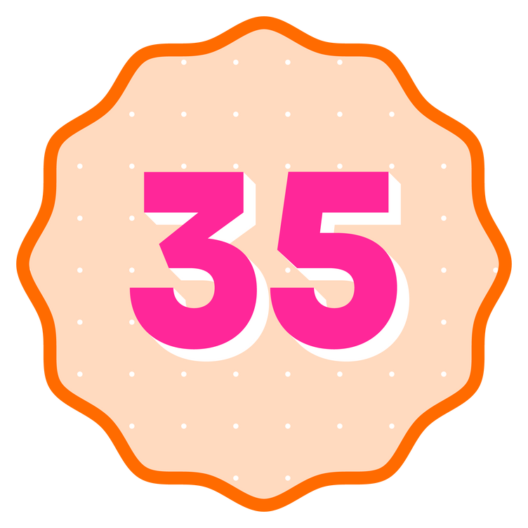 35th Birthday Party Supplies