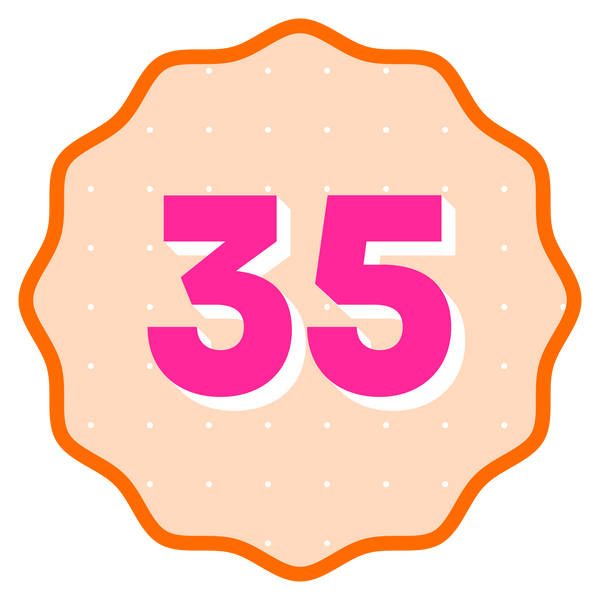 35th Birthday Party Supplies
