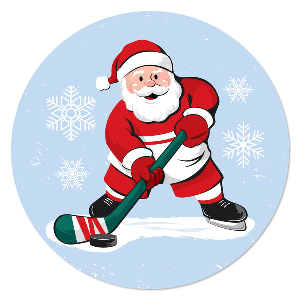 Hockey Santa