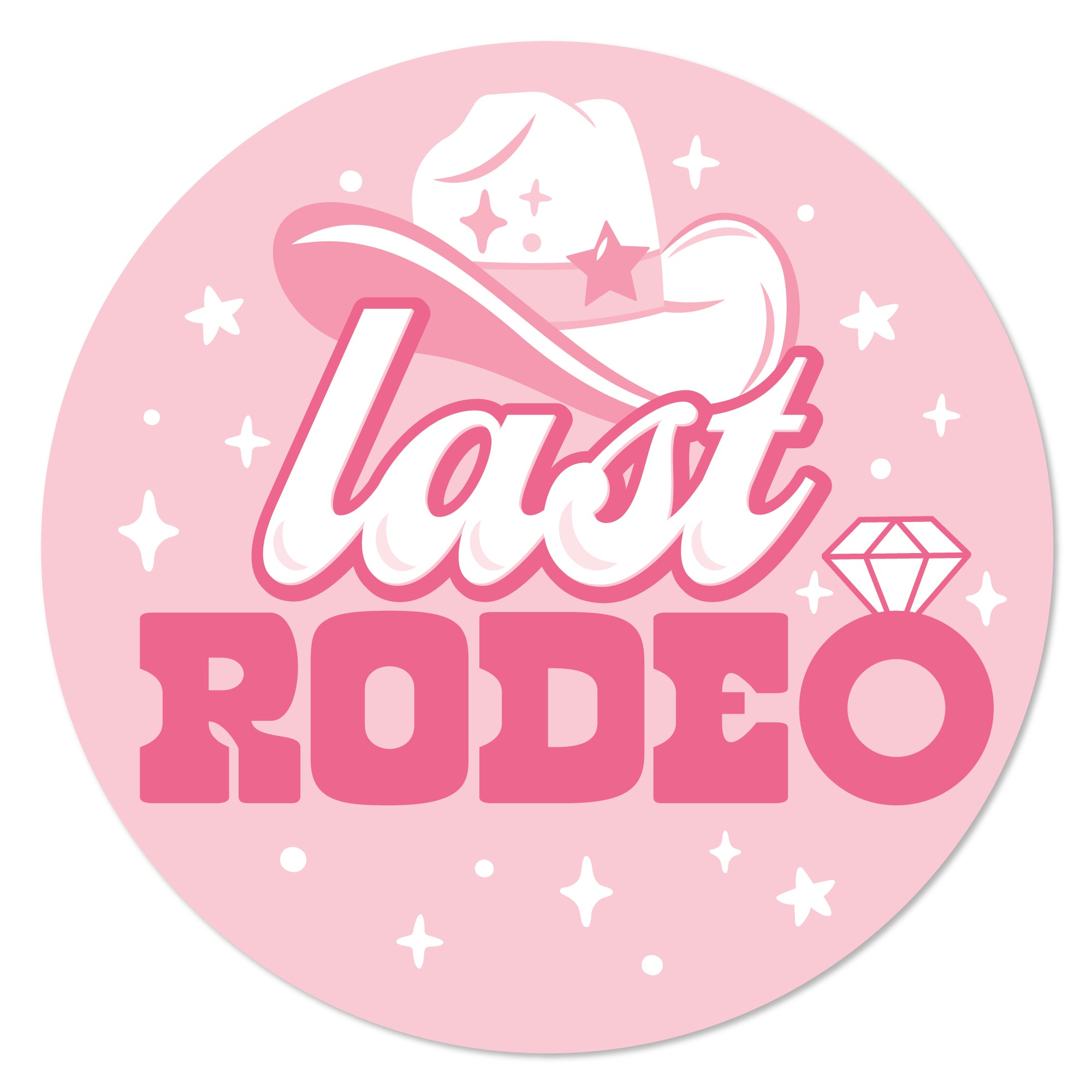 Last Rodeo - Bachelorette Party | BigDotofHappiness.com – Big Dot of ...