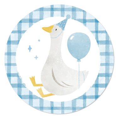 One Silly Goose Blue Party