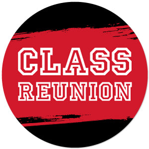 Reunited Red - School Class Reunion Party Theme
