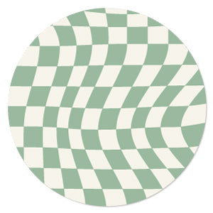 Sage Green Checkered Party