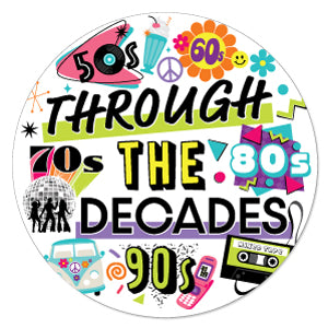 Through the Decades - 50s, 60s, 70s, 80s, and 90s