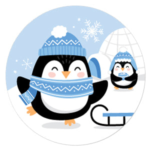 Winter Penguins - Holiday and Christmas Party