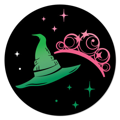 Good witch vs bad witch birthday decorations