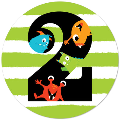 2nd Birthday Monster Bash - Little Monster Party Theme