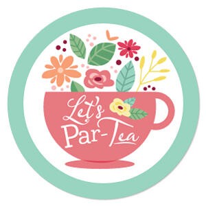 Floral Let's Par-Tea