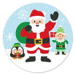Very Merry Christmas - Holiday Santa Claus Party Theme