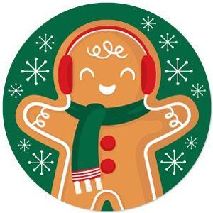 Gingerbread Christmas - Gingerbread Man Holiday Party Theme