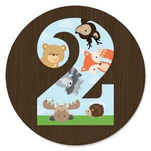 2nd Birthday Woodland Creatures Party Theme