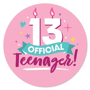 Girl 13th Birthday - Official Teenager Birthday Party