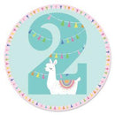 2nd Birthday Whole Llama Fun - Llama Fiesta Party Theme