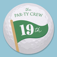 Custom Text Coasters - Golf