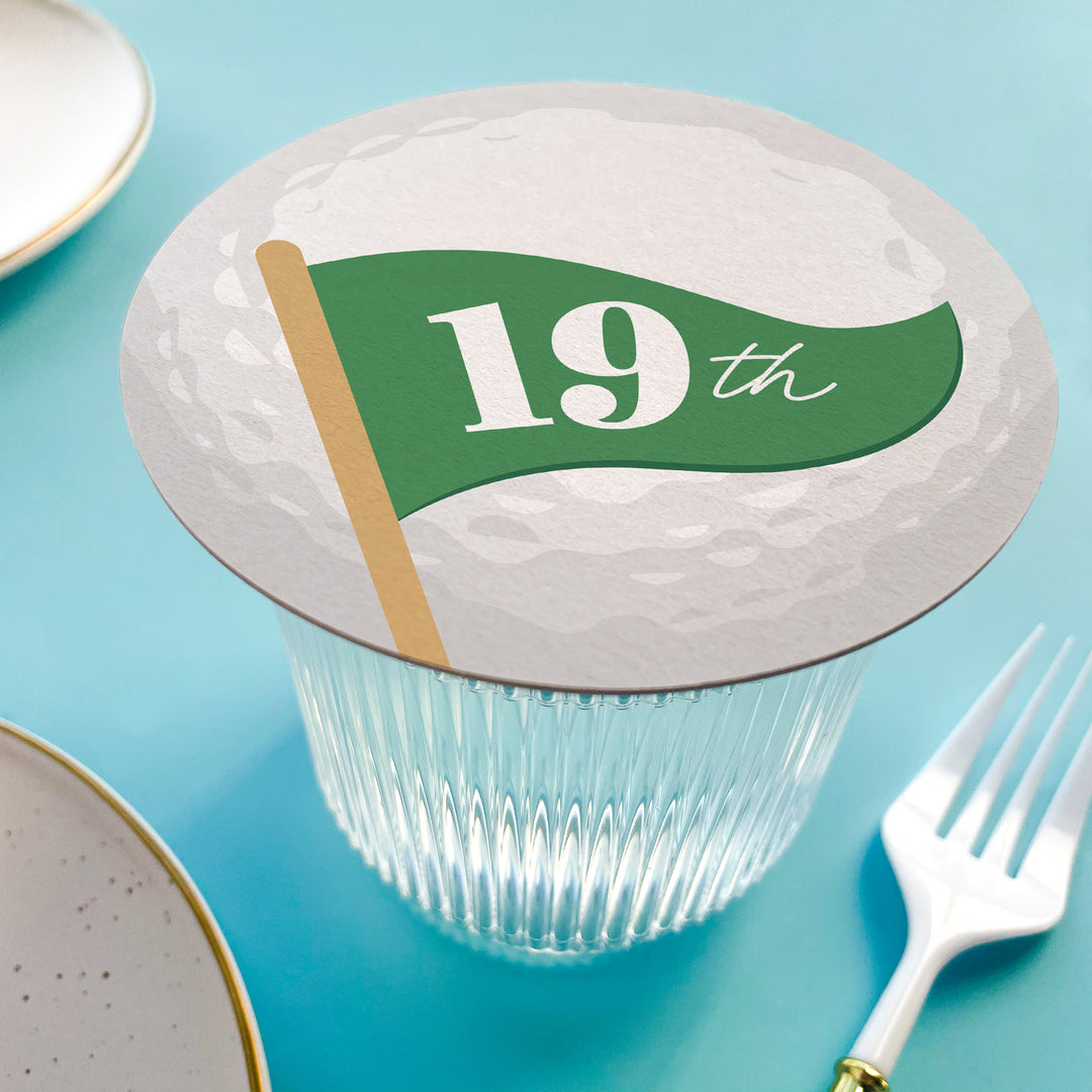 Drink Coasters - Golf - 25 Ct