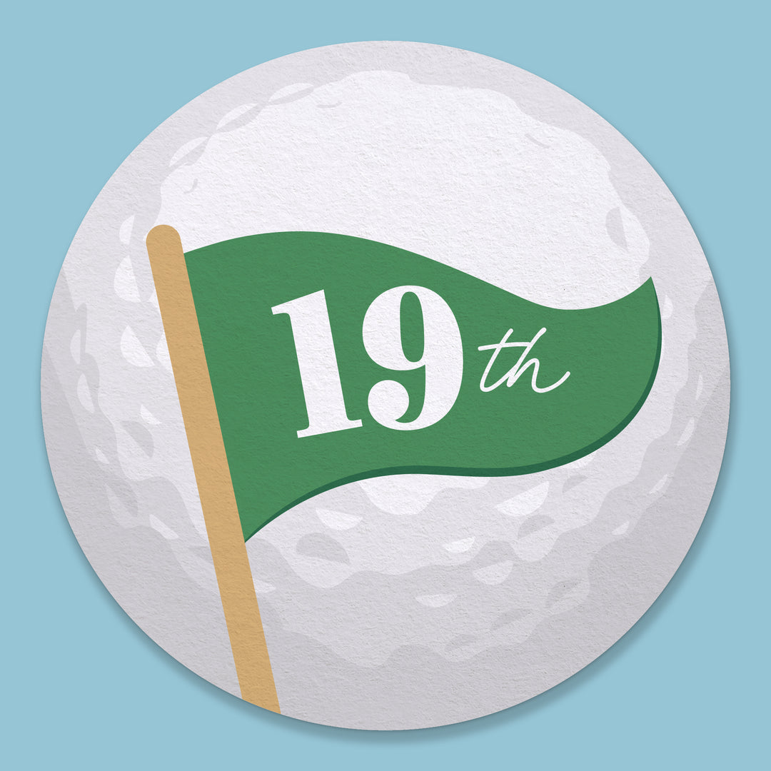 Drink Coasters - Golf - 25 Ct
