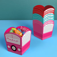 50s Sock Hop Treat Boxes - 12 Ct
