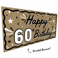 Brown kraft paper banner texture close-up