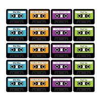 80's Retro Large Essentials - 20 Ct