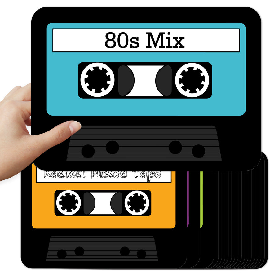 80's Retro Large Essentials - 20 Ct