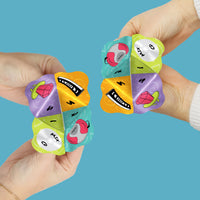 90’s Throwback - 1990s Party Cootie Catcher Game - Truth or Dare Fortune Tellers - Set of 12