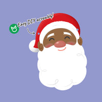 Jolly Santa Garland Banner - 15 Pc