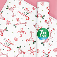 A Tini Bit Merry Martini - Wrapping Paper