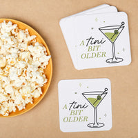 Drink Coasters - A Tini Bit Older - 25 Ct